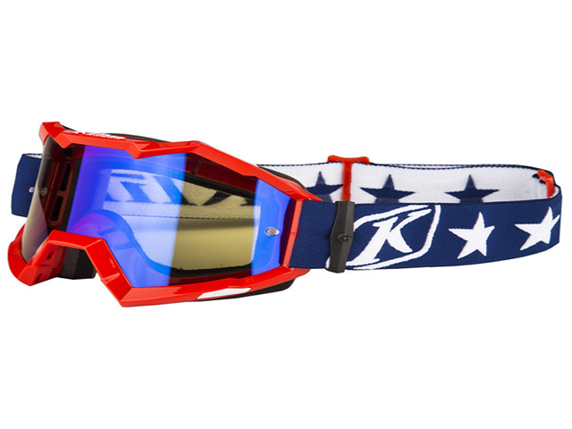 Viper Off-Road Goggle Patriot Smoke Blue Mirror